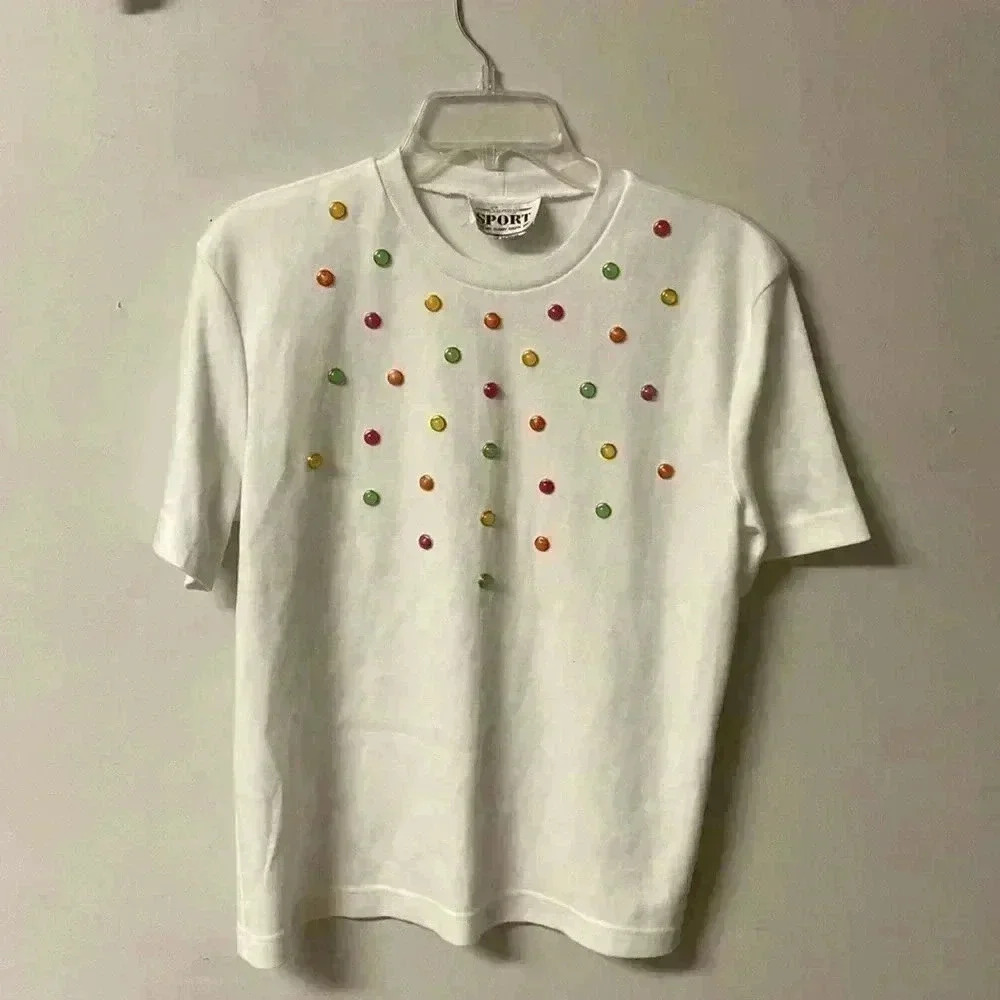 Women’s Sunny Sport by Sunny South Medium Popover Blouse embellishments design